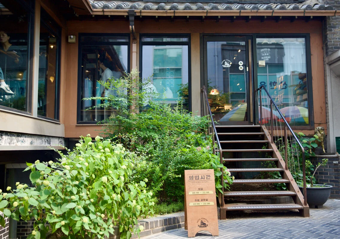 The original Fritz Coffee house in Dohwa, Mapo